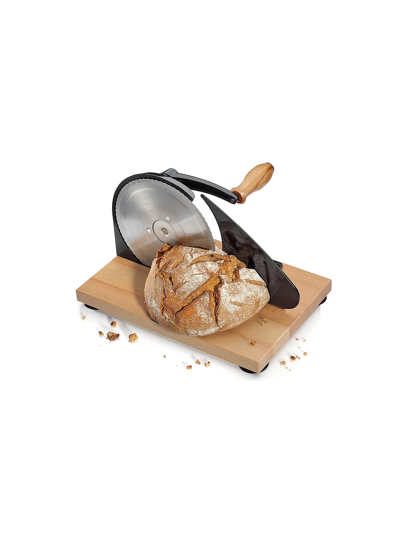 ZASSENHAUS | Brotschneidemaschine Classic Schwarz | 